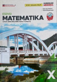 Image of ESENSI MATEMATIKA X Kumer (Fase E)