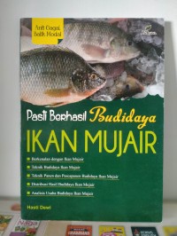 Image of PASTI BERHASIL BUDIDAYA IKAN MUJAIR